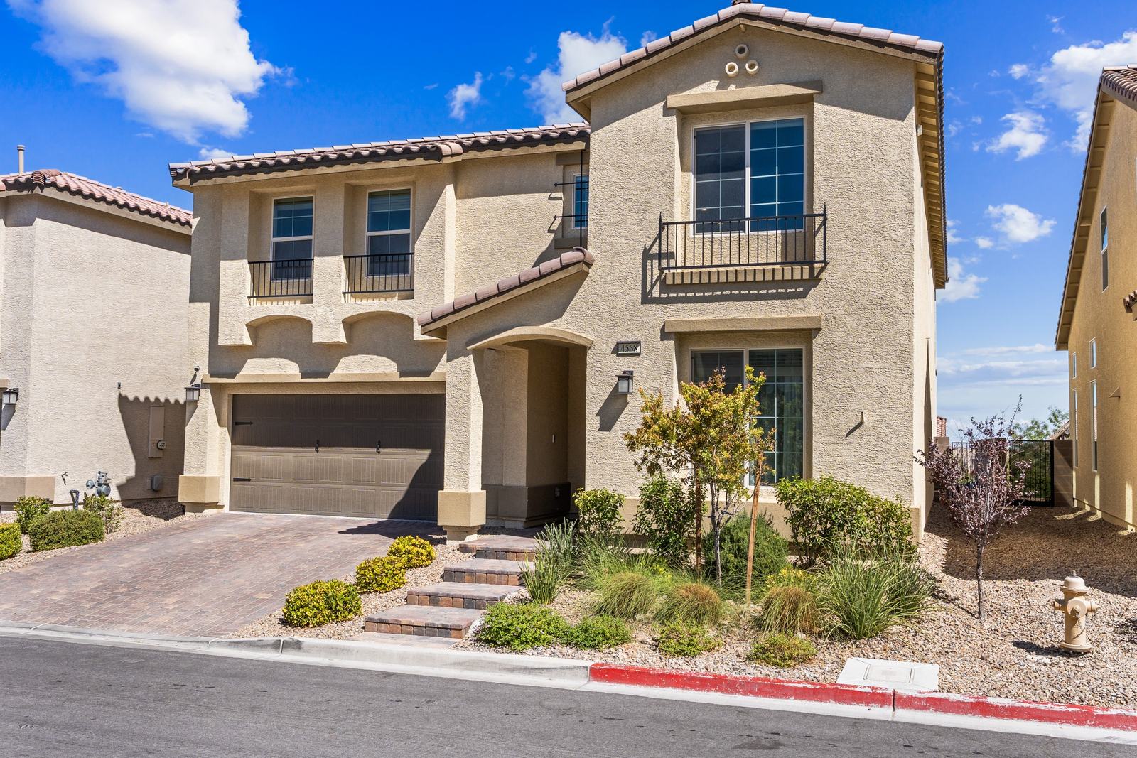 Front exterior of 4558 Eagle Nest Peak St, Las Vegas